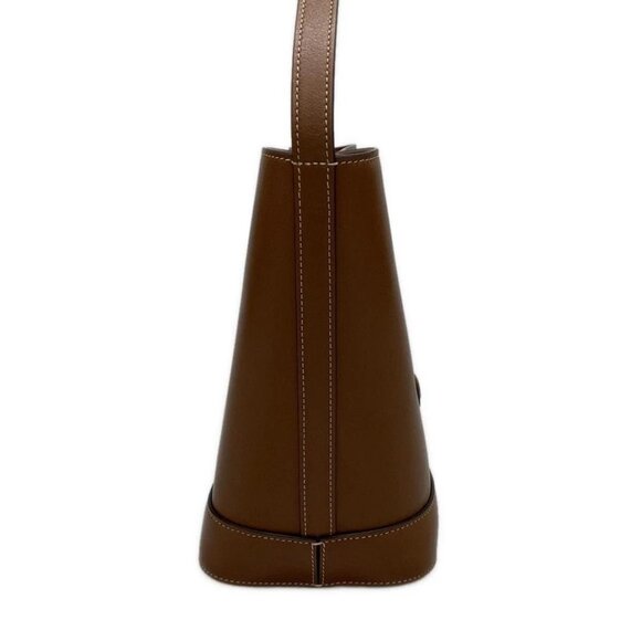 Auth CELINE Small Bucket Cuir Triomphe 113783DU3.04LU Tan (Brown) - Shoulder Bag - Picture 3 of 14